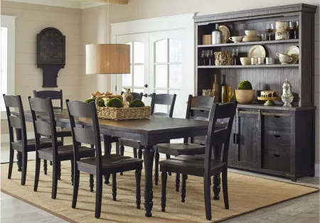 Madison County 9-pc. Dining Set in Vintage Black by Jofran