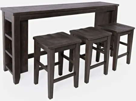 Madison County 4pc. Dining Set in Barnwood Brown by Jofran