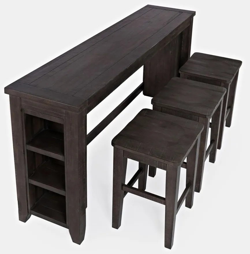 Madison County 4pc. Dining Set in Barnwood Brown by Jofran