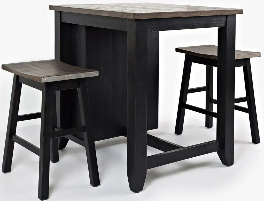 Madison County 3pc. Dining Set in Vintage Black by Jofran