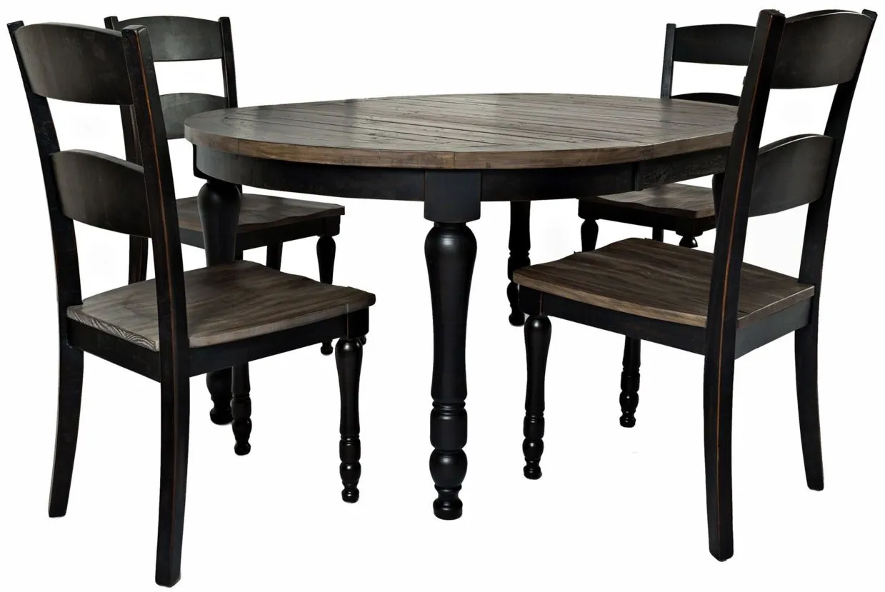 Madison County 5pc. Dining Set in Vintage Black by Jofran