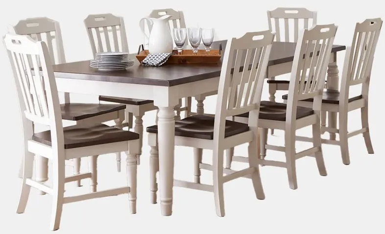 Orchard Park Dining Set in Soft Gray / Brown by Jofran