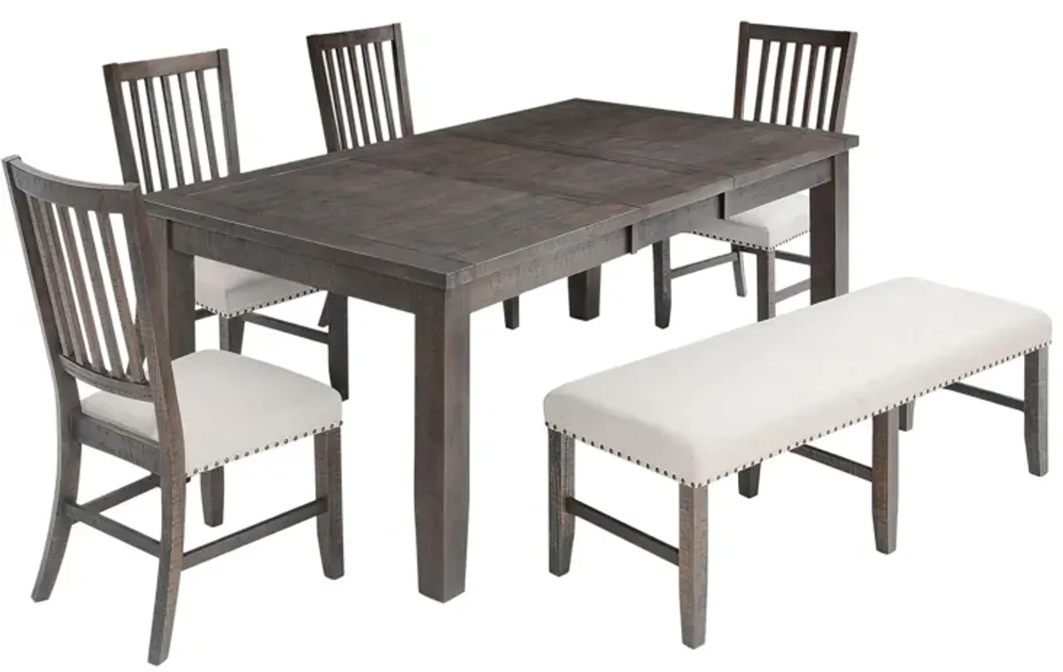 Willow Creek Dining Set in Dark Brown by Jofran