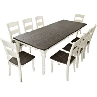 Madison County 9-pc. Dining Set in Vintage White by Jofran