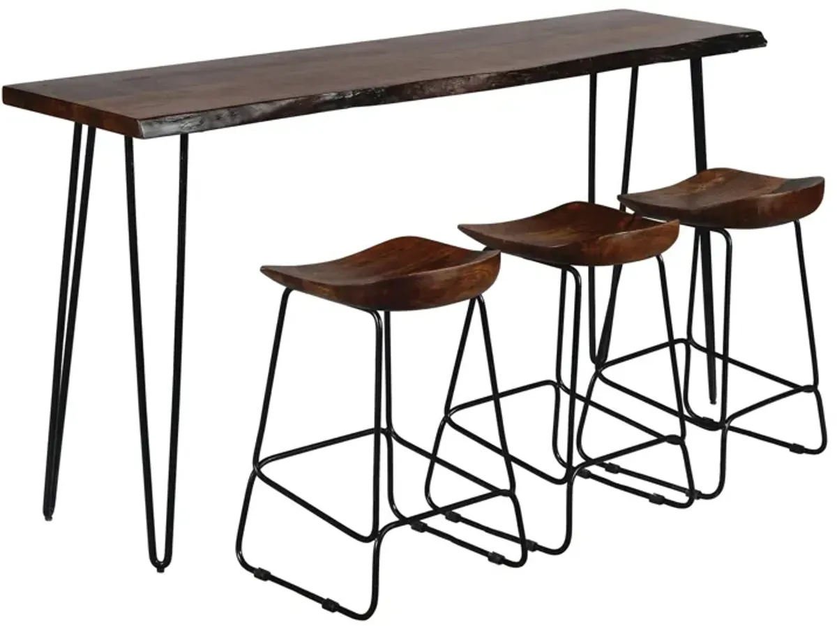 Nature's Live Edge Dining Set