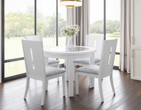 Urban Icon Dining Set in White by Jofran