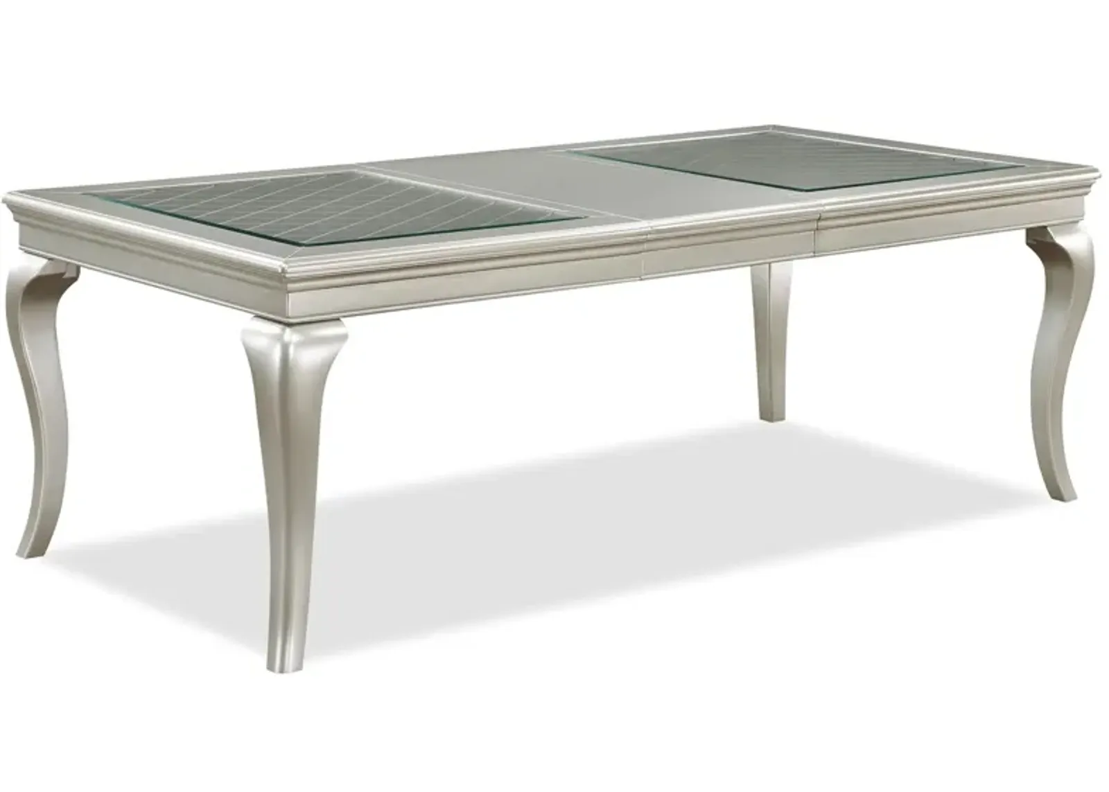 Cladwell Dining Table in Silver by Crown Mark