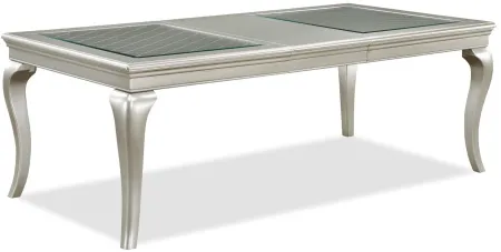 Cladwell Dining Table in Silver by Crown Mark