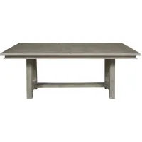 Durango Trestle Dining Table in Gray by Samuel Lawrence