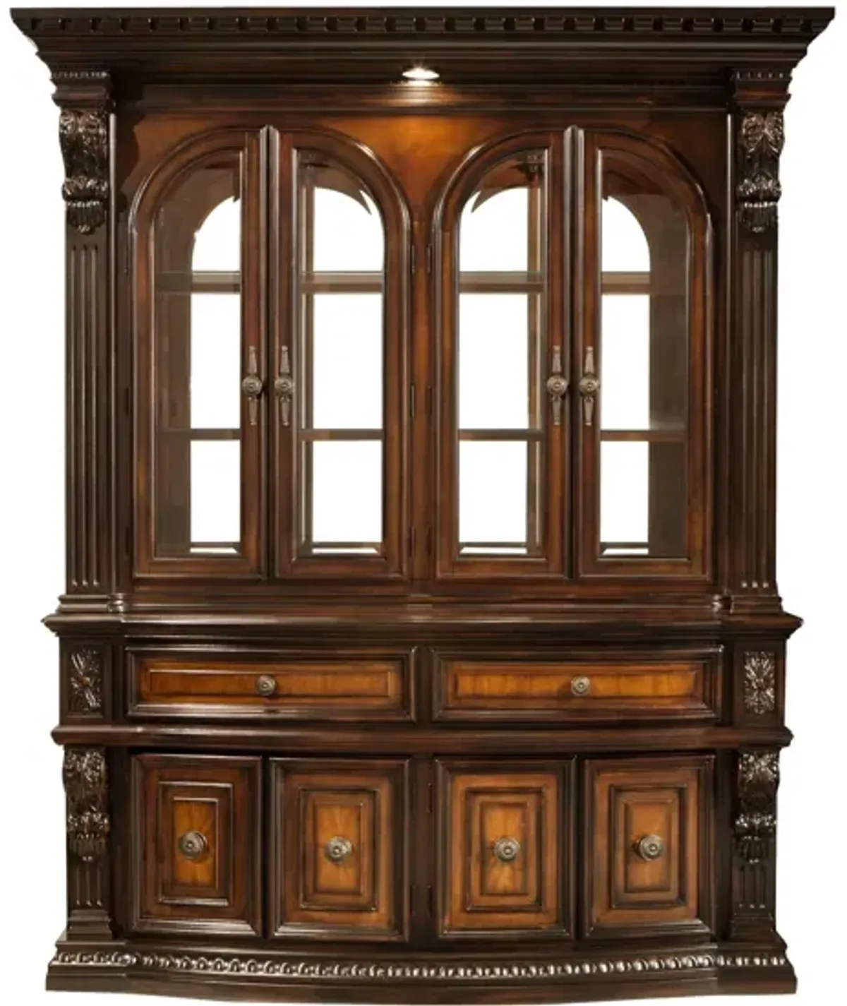 Bradford Heights 2-pc. China Cabinet w/ Lighting