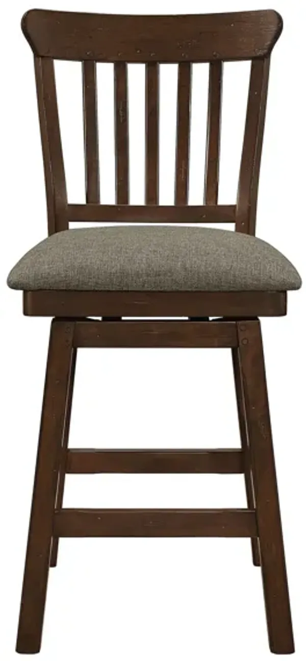 Blofeld Counter Height Swivel Chair (Set of 2)