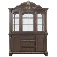 Regal Manor 2-pc. China Cabinet in Cherry by Homelegance