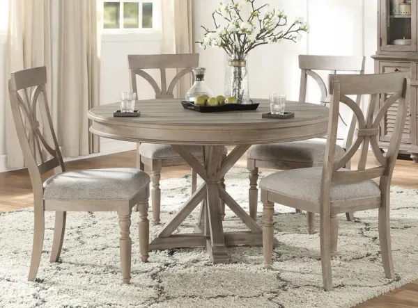 Larkin 5-pc Round Dining Set
