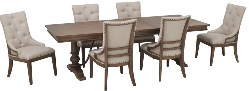 Coventry 7-pc. Dining Set in Dusty Taupe by Liberty Furniture