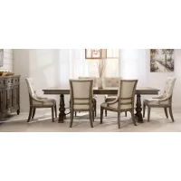 Coventry 7-pc. Dining Set in Dusty Taupe by Liberty Furniture