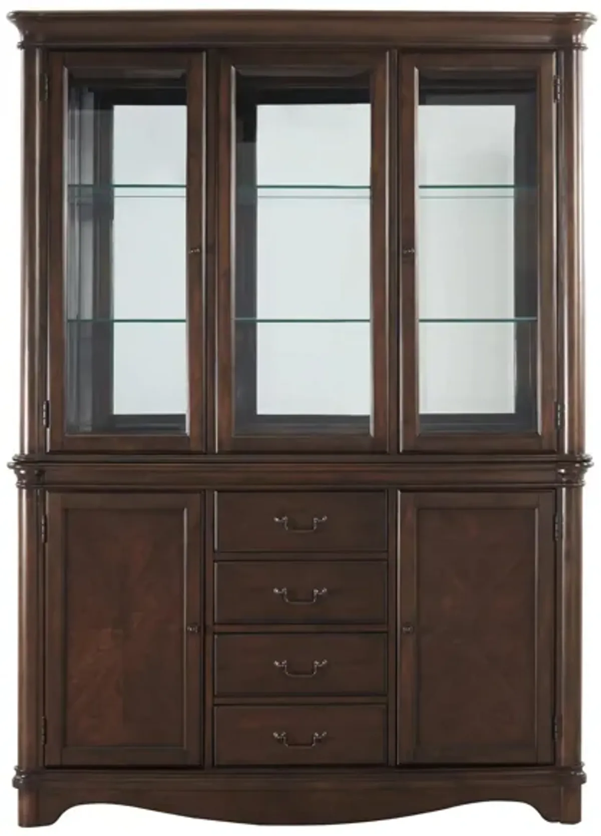 Winchester 2-pc. China Cabinet in Cherry by Bellanest