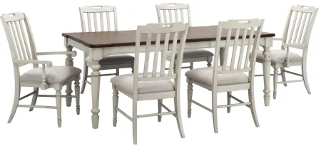 Saybrook 7-pc. Dining Set in Two-tone by Davis Intl.