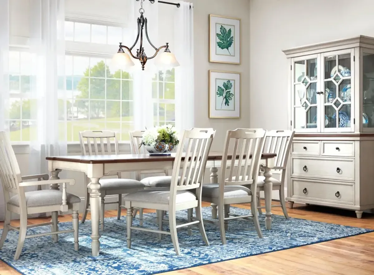 Saybrook 7-pc. Dining Set in Two-tone by Davis Intl.