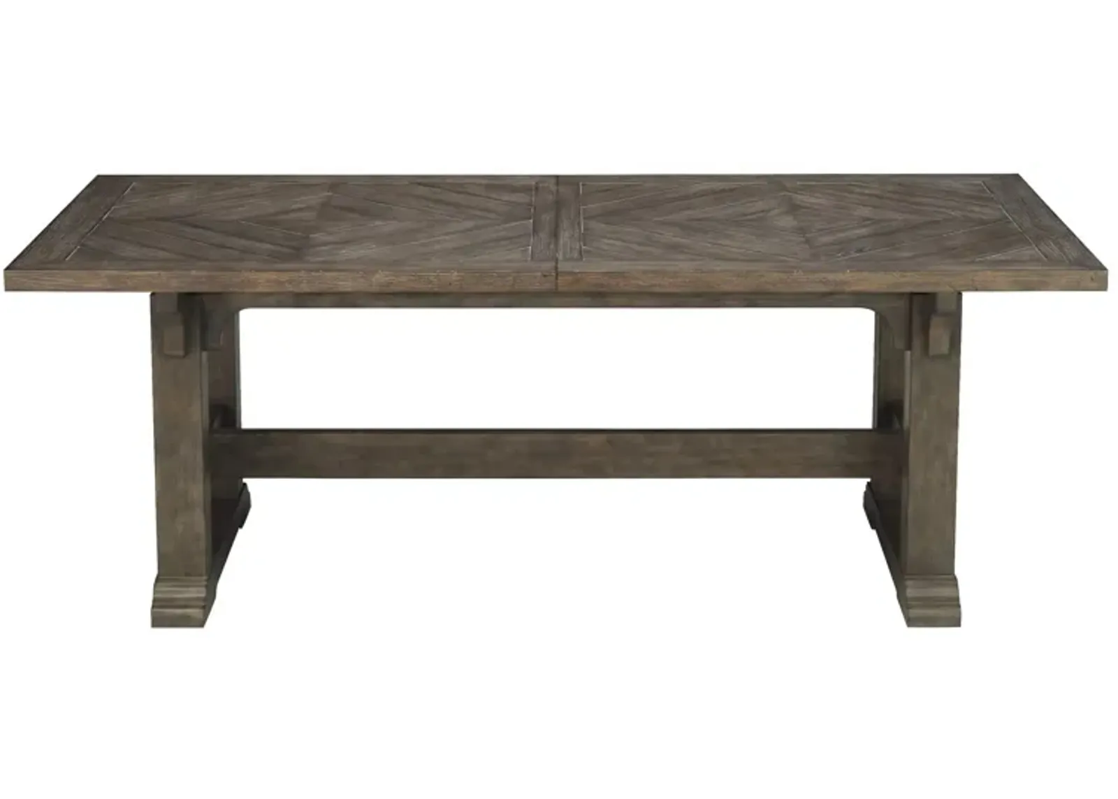 Ashford Dining Table W/ Leaf in Dark Gray by Bellanest