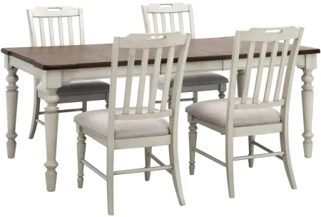 Saybrook 5-pc. Dining Set in Two-tone by Davis Intl.