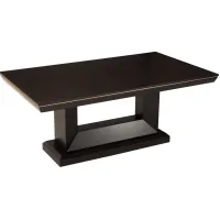 Callister Dining Table w/ Leaf in Chocolate by Najarian