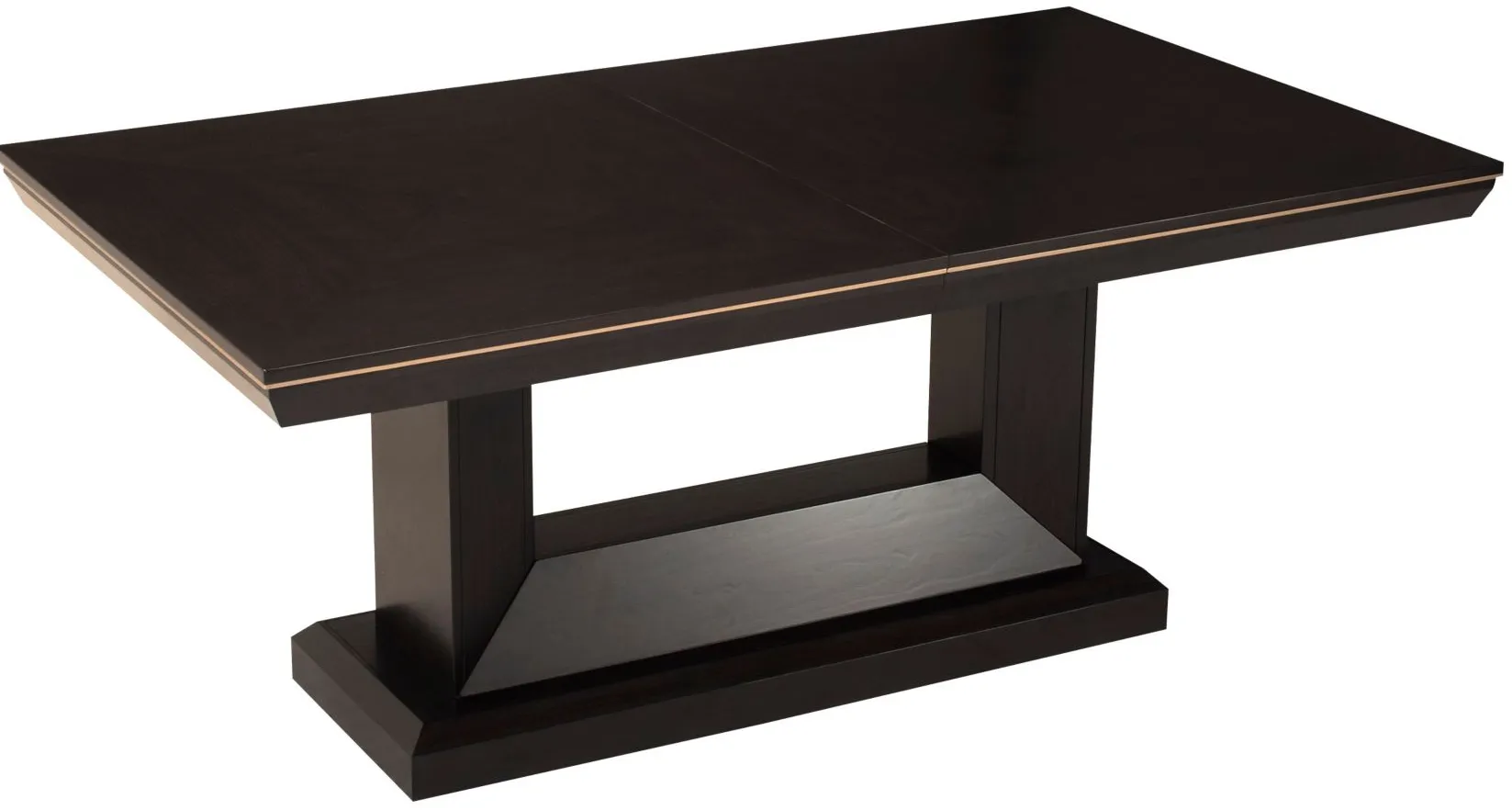 Callister Dining Table w/ Leaf in Chocolate by Najarian