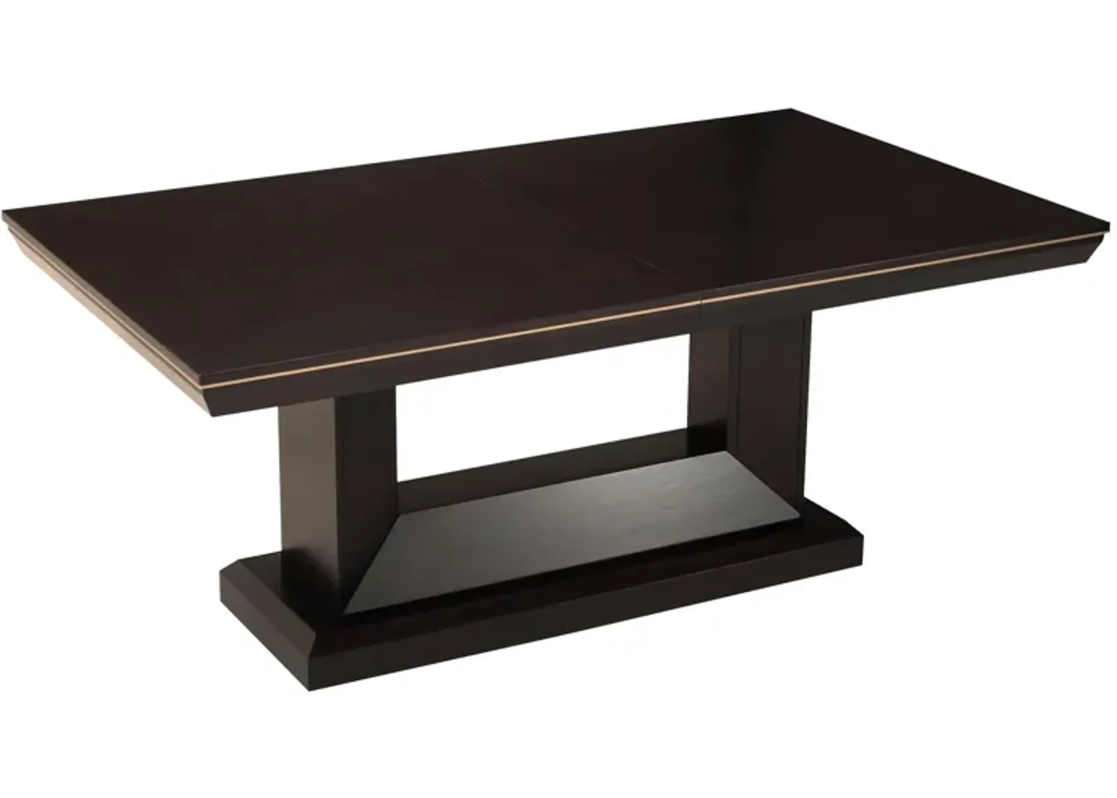 Callister Dining Table w/ Leaf in Chocolate by Najarian