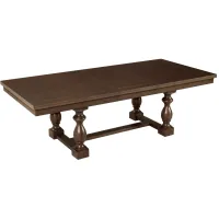 Halloran Dining Table w/ Leaf in Cherry by Homelegance