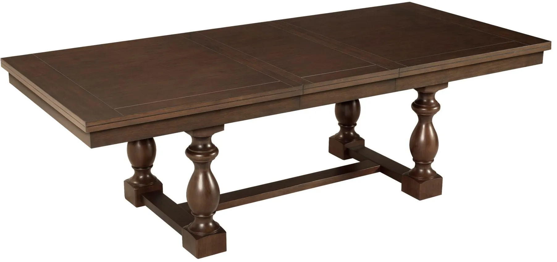 Halloran Dining Table w/ Leaf in Cherry by Homelegance