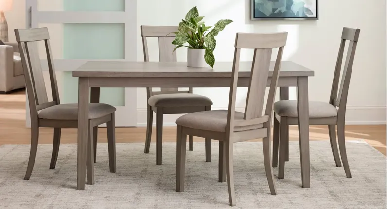 Maureen Dining Table in Brown/Gray by Davis Intl.