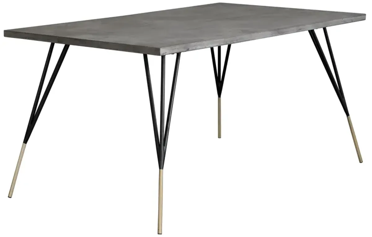 Midori Dining Table in Grey by Sunpan