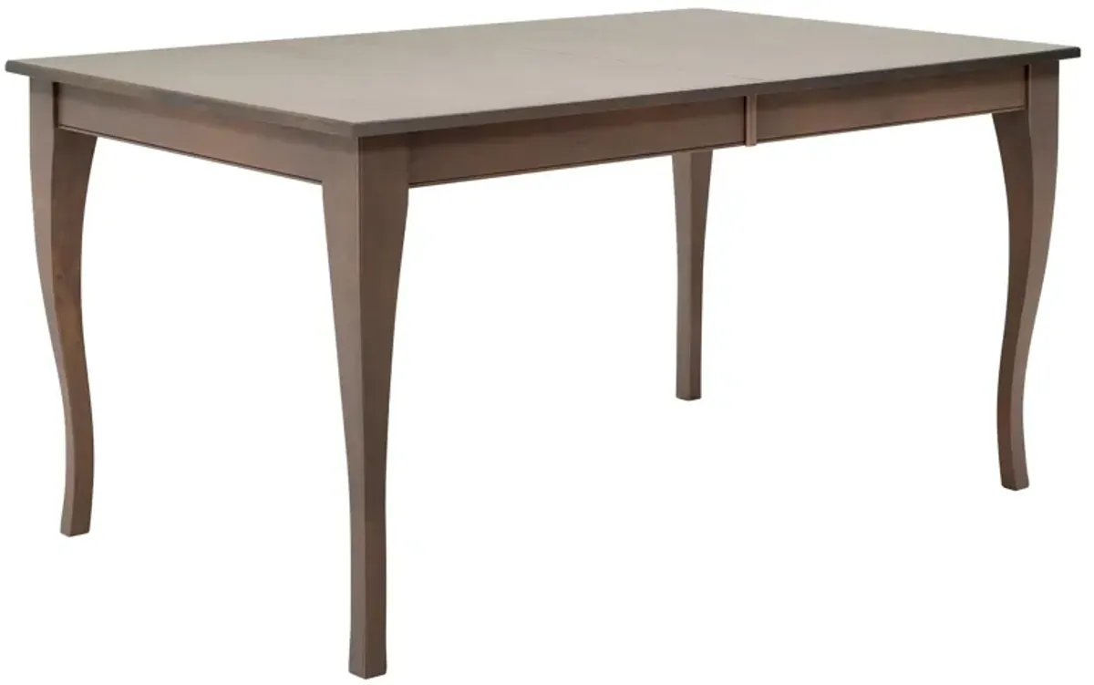 Gourmet III Dining Table in Weathered Gray by Canadel Furniture