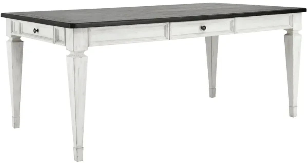 Shelby Dining Table in White / Gray by Liberty Furniture