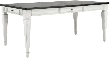 Shelby Dining Table in White / Gray by Liberty Furniture