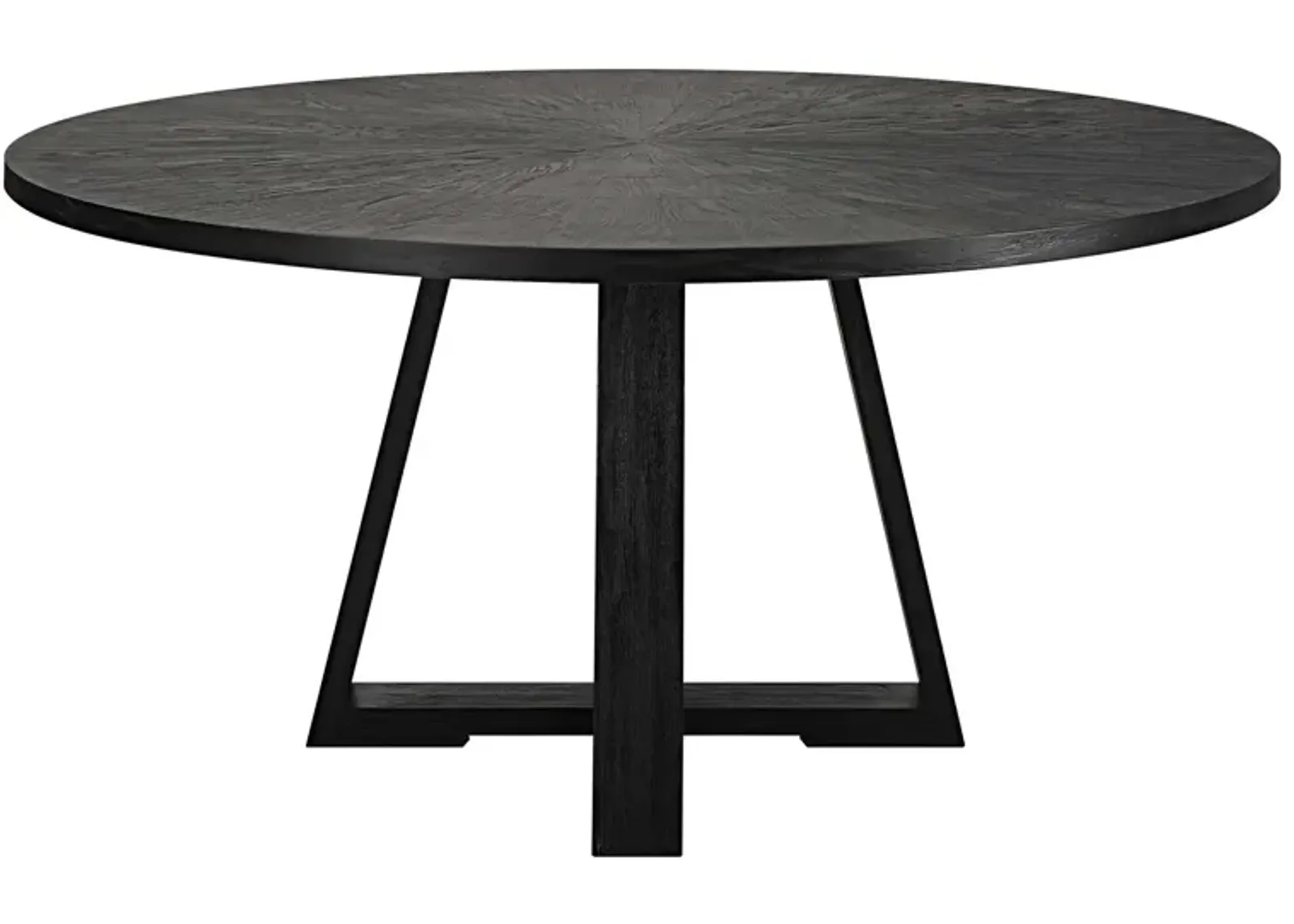 Gidran Dining Table in black by Uttermost