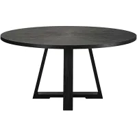 Gidran Dining Table in black by Uttermost