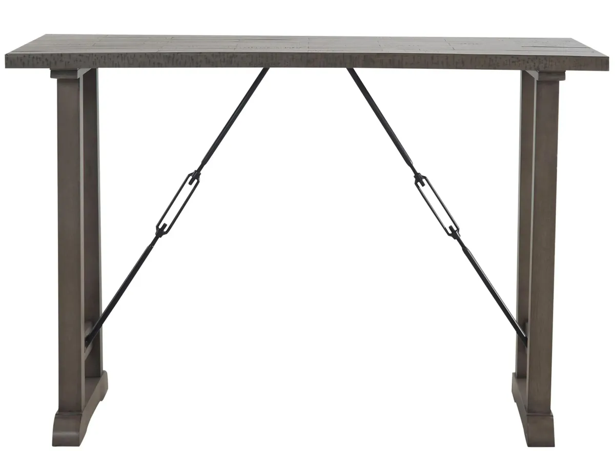 Henderson Counter Height Dining Table in Gray by Bellanest