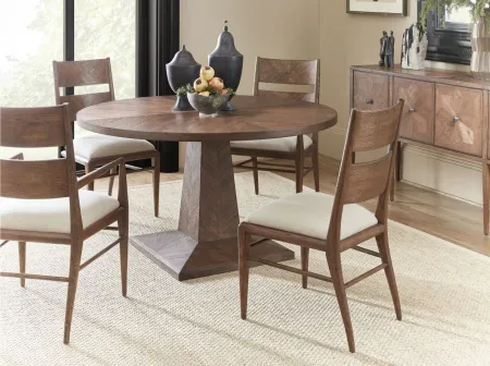 Nova Dining Table in Dusk by Theodore Alexander