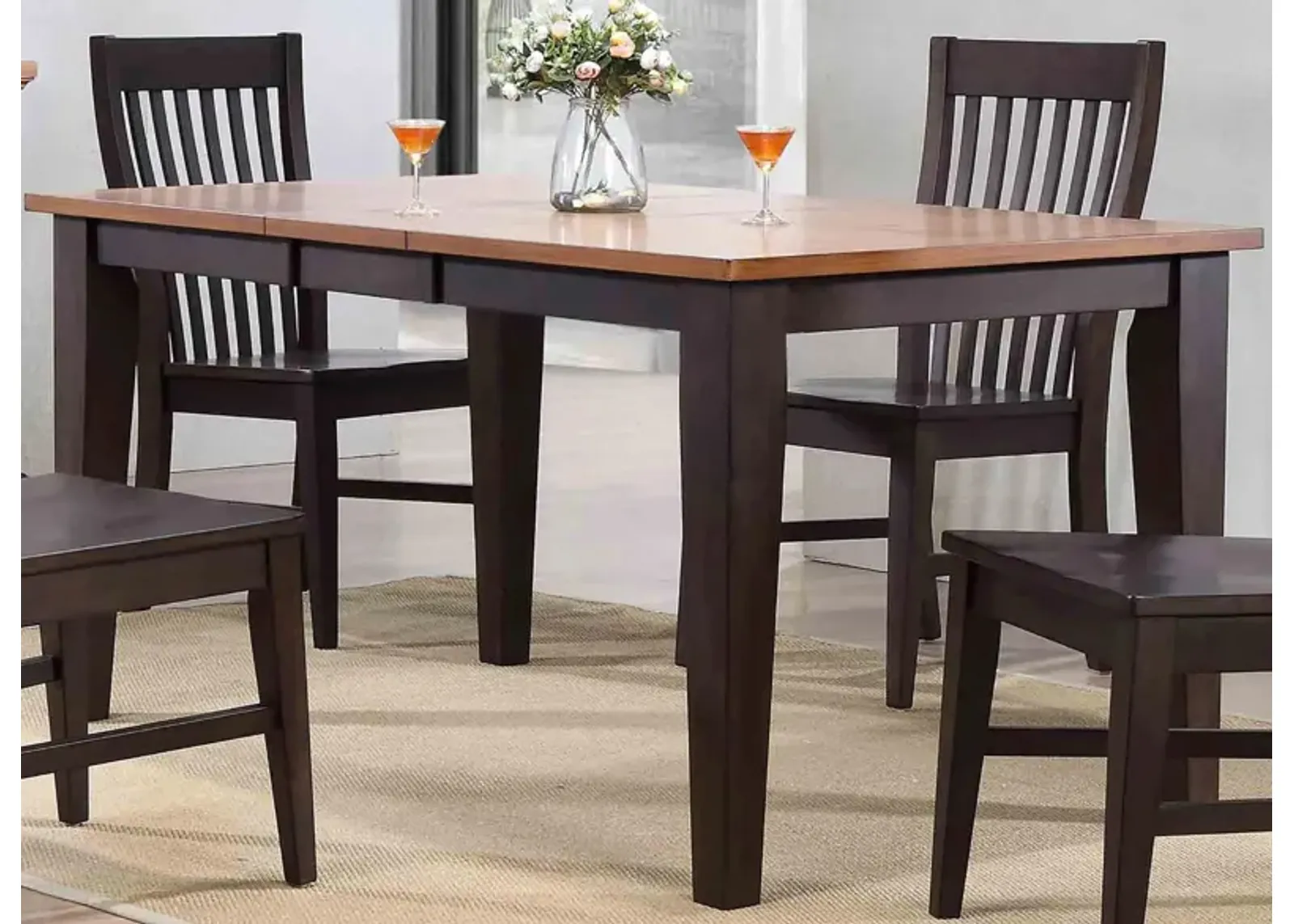 Choices Dining Table in Black by ECI