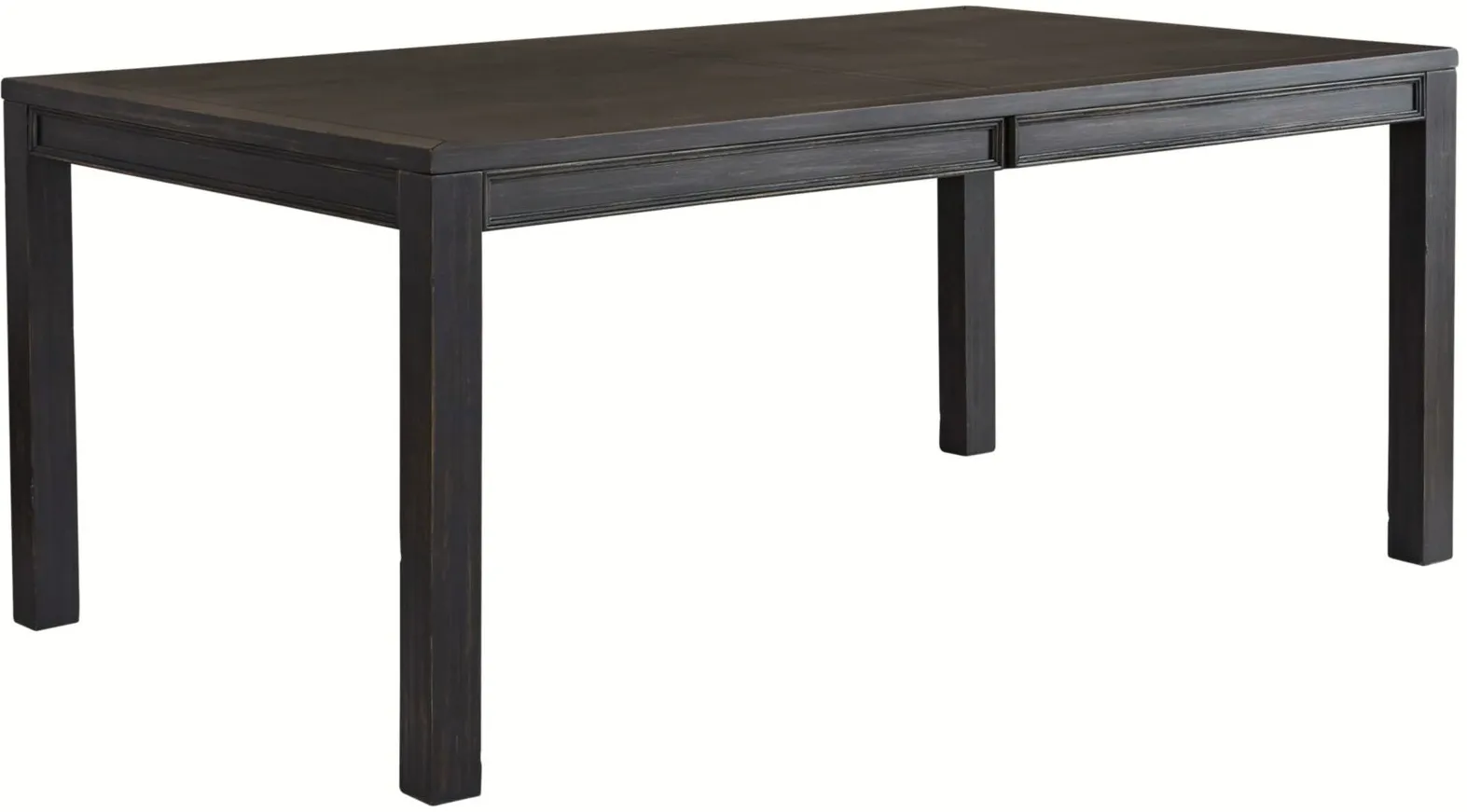 Jeanette Rectangular Dining Table in Black by Ashley Furniture