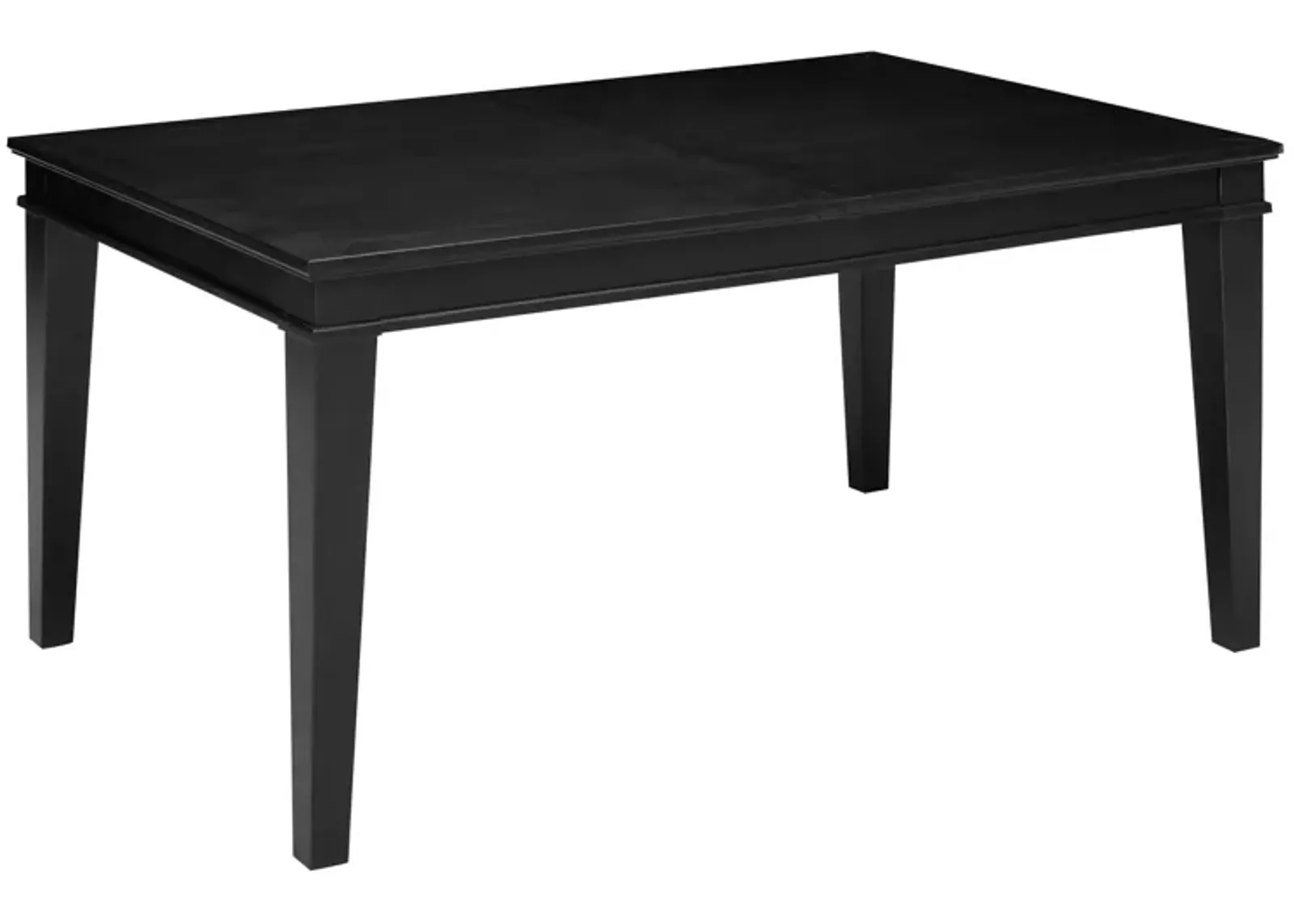 Halden Dining Table w/ Leaf in Black by Bellanest