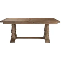 Freeport Dining Table in Stony Gray Wash by Uttermost