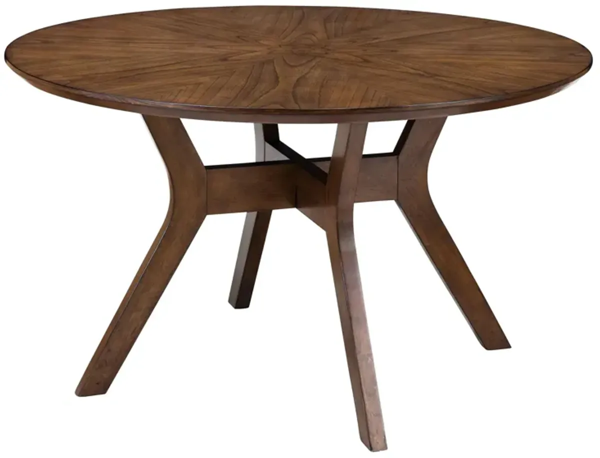 Pryce Dining Table in Medium Cherry by Bellanest