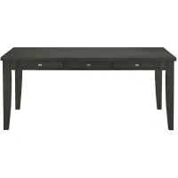 Brindle Dining Table in Gray by Homelegance
