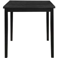 Ithaca Counter Height Dining Room Table in Black by Homelegance