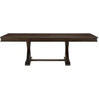 Verano Dining Room Rectangle Table in Driftwood Charcoal by Homelegance