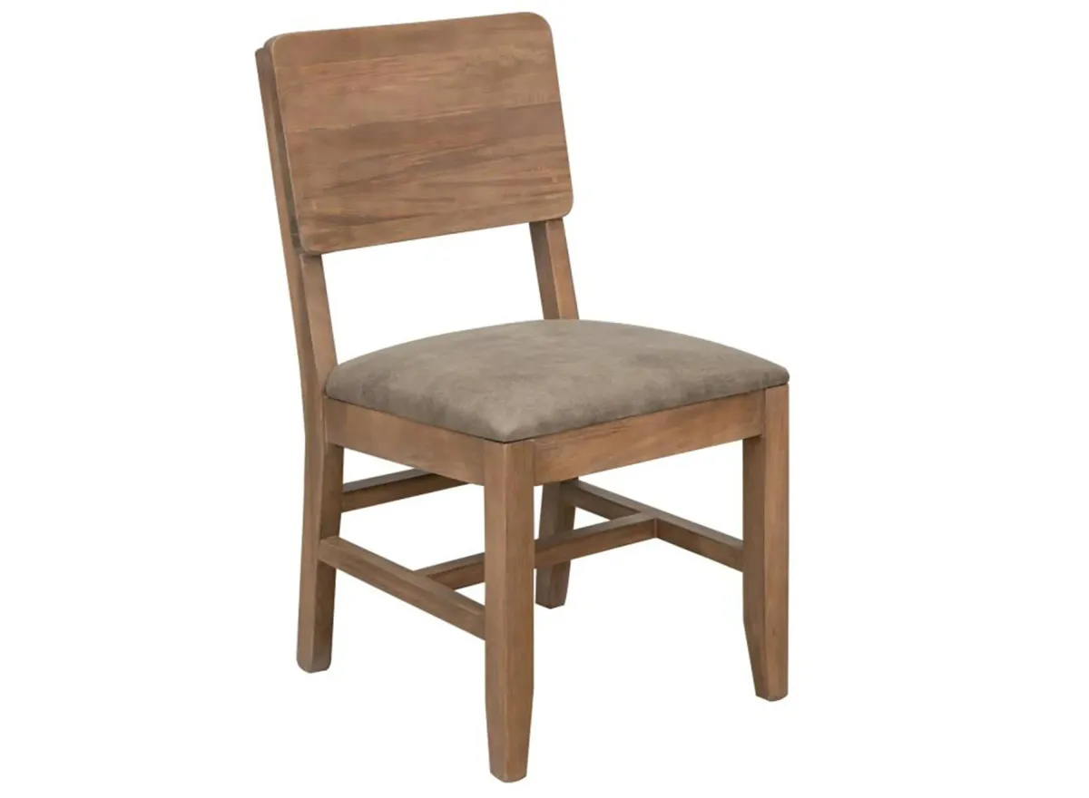 Natural Parota Chair- Set of 2 in Brown by International Furniture Direct