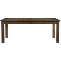 Scenic View Dining Table in Burnished Brown by Homelegance