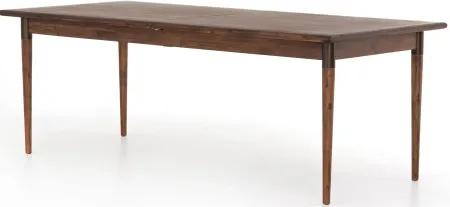 Patten Extension Dining Table w/ Leaf in Toasted Walnut by Four Hands