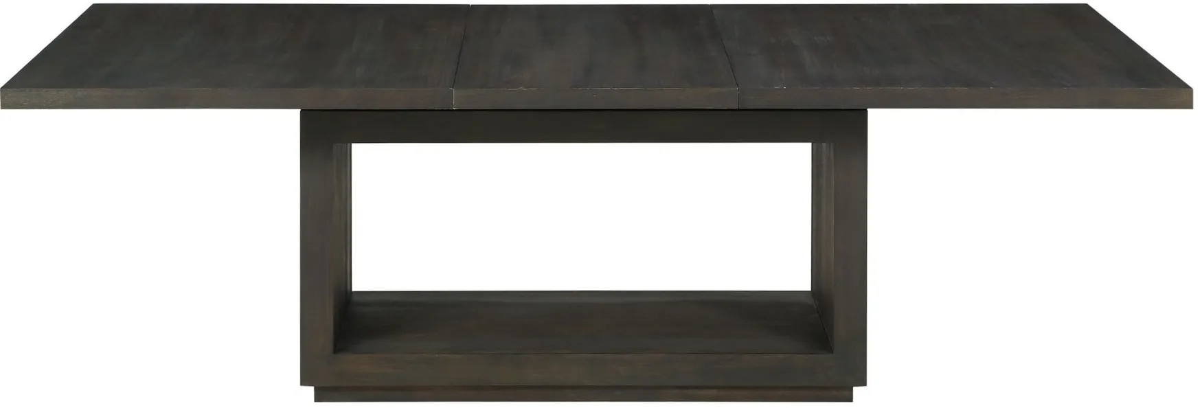 Oxford Dining Table w/ Leaf in Basalt Gray by Bellanest
